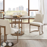 Madison Park Bryce Modern/Contemporary Dining Chair (set of 2) MP108-0788 Cream