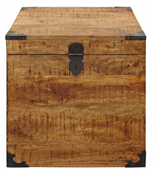Moti Mateo Trunk End Table - Natural Finish 71107004