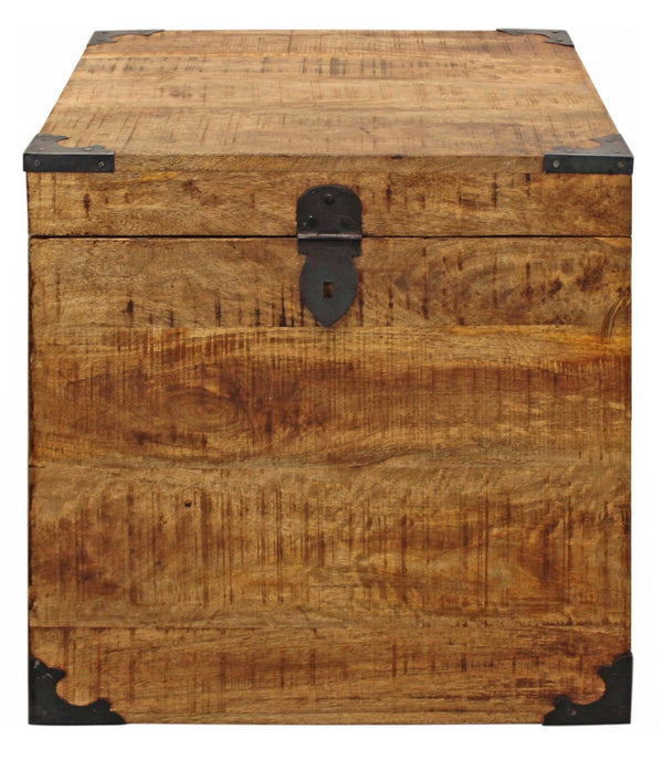 Moti Mateo Trunk End Table - Natural Finish 71107004