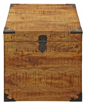 Moti Mateo Trunk End Table - Natural Finish 71107004