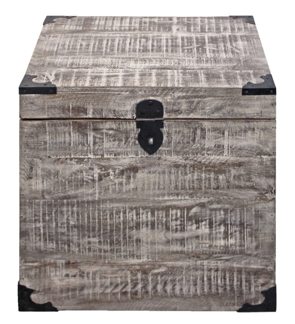 Moti Mateo Trunk End Table - Gray Finish 71107005
