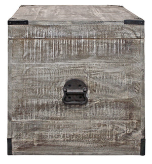 Moti Mateo Trunk End Table - Gray Finish 71107005