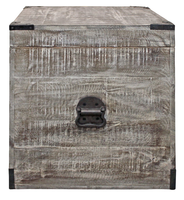 Moti Mateo Trunk End Table - Gray Finish 71107005