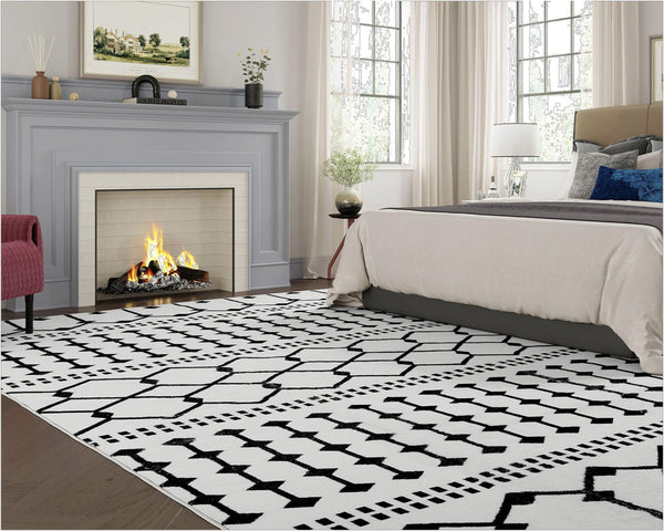 HomeRoots 8' Teal, Pink & Ivory Distressed Medallion Area Rug - Stylish, Durable, Easy-Care Design for Homes 711154