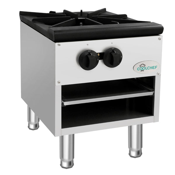 English Elm 80,000 Btu Single Burner Commercial Gas Range for High Volume Stock Pot Cooking W3629P462150