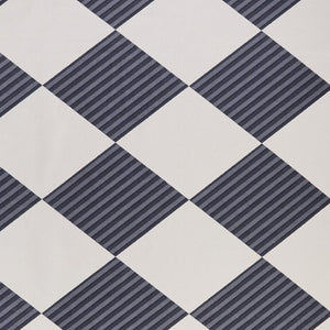 HomeRoots 8' X 10' White and Purple Diamond Area Rug - Soft, Durable, Stylish with Fringed Edges for Any Space 711171