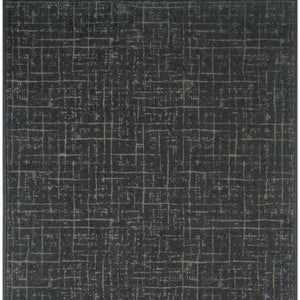 HomeRoots 8' X 10' Blue and Ivory Southwestern Distressed Area Rug – Durable, Stylish, Stain-Resistant Design for Homes 711188