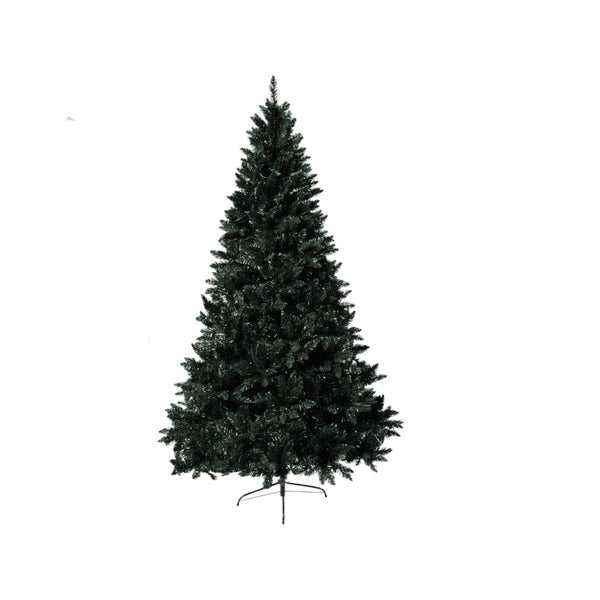 HomeRoots 8' Pre Lit Full Pine Christmas Tree – Lush PVC Foliage, 280 LED Lights & Elegant Ornaments Included! 711227
