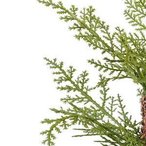 HomeRoots 6' White Pre Lit Tropical Christmas Tree with 250 LED Lights, Decorated for Instant Holiday Cheer 711239