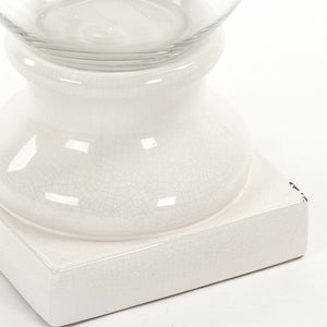 Distressed Crackle White Hurricane (7112S A369) Zentique