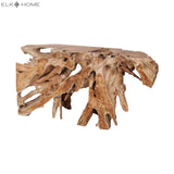 Teak Root Console Table 7116550 Elk Home