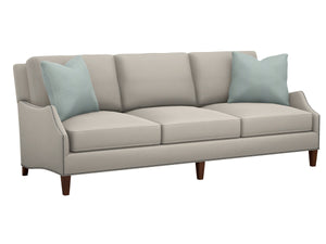 Lexington Ashton Upholstered Sofa with Ultra Down Cushions and Nickel Nailhead Trim for Living Rooms 7118-33-70