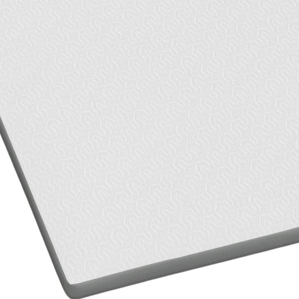 HomeRoots White Gel Memory Foam Mattress Topper - Cooling, Water-Resistant, Supportive Sleep Solution for Comfort King 711911