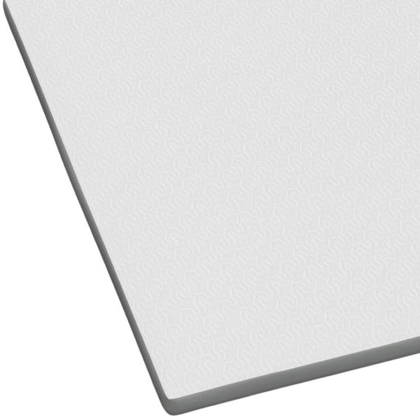 HomeRoots White Gel Memory Foam Mattress Topper - Cooling, Water-Resistant, Supportive Sleep Solution for Comfort King 711911