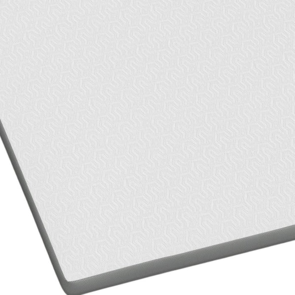 HomeRoots White Gel Memory Foam Mattress Topper - Cooling, Water-Resistant, Supportive Sleep Solution for Comfort California King 711912