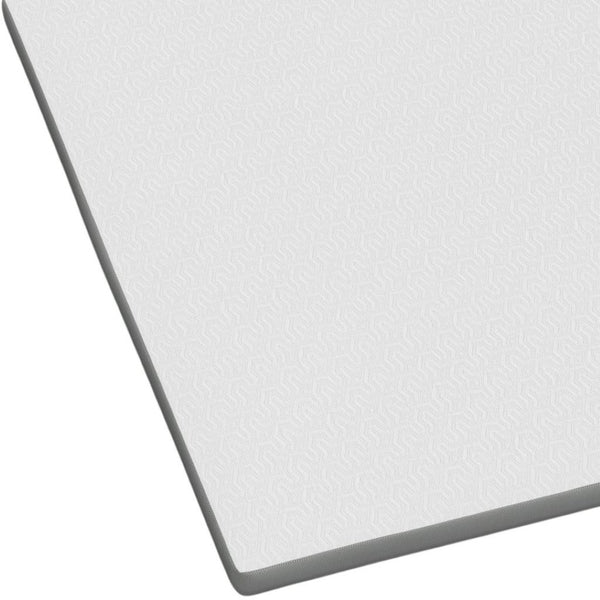 HomeRoots White Gel Memory Foam Mattress Topper - Cooling, Water-Resistant, Supportive Sleep Solution for Comfort California King 711912