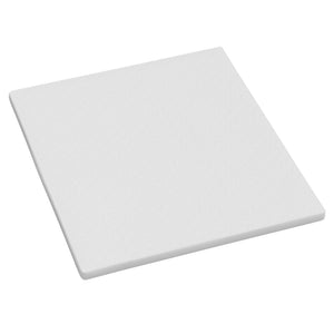 HomeRoots 3" White Gel Memory Foam Mattress Topper – Plush Comfort, Cooling Technology, Easy Care & Fit King 711950