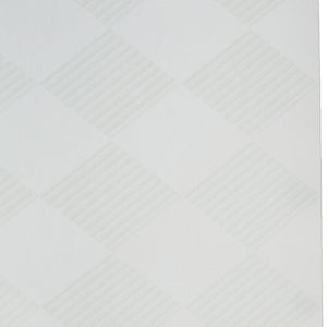 HomeRoots 6' Modern Green and Ivory Geometric Area Rug - Washable, Stain-Resistant, Ideal for High-Traffic Spaces 6' X 9' 712039