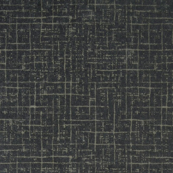 HomeRoots 6' Contemporary Moss Green and Charcoal Abstract Geometric Washable Area Rug for Modern Homes 6' X 9' 712086