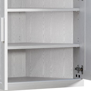 HomeRoots 31" Brown Wood Corner Accent Cabinet – Stylish Storage Solution for Small Spaces & Décor Display 712117