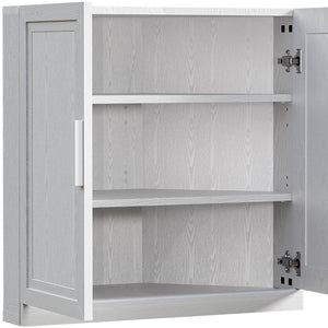 HomeRoots 31" Brown Wood Corner Accent Cabinet – Stylish Storage Solution for Small Spaces & Décor Display 712117