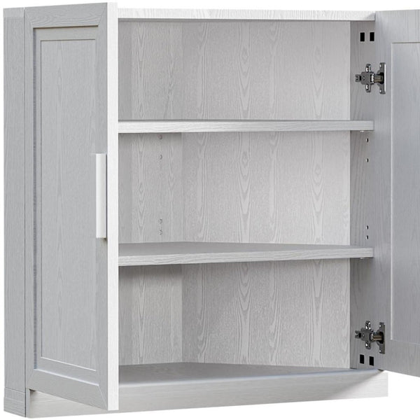 HomeRoots 31" Brown Wood Corner Accent Cabinet – Stylish Storage Solution for Small Spaces & Décor Display 712117