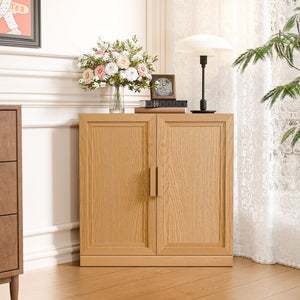 HomeRoots 31" Black Wood Corner Accent Cabinet – Stylish Storage Solution for Modern Spaces & Nooks 712122