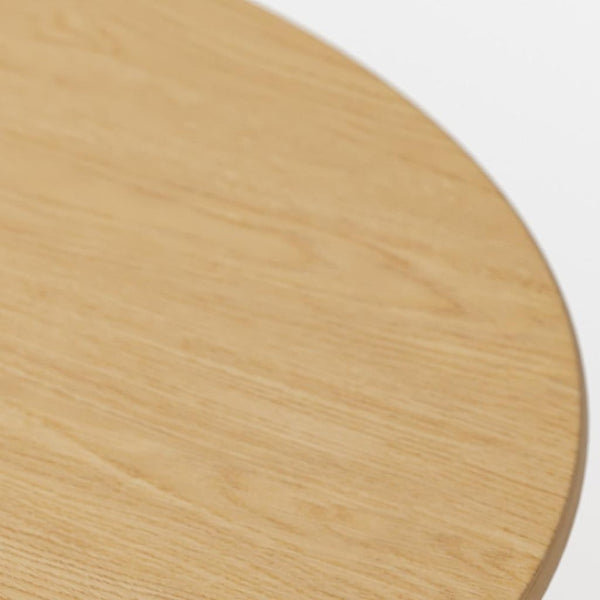 HomeRoots 79" Natural Solid Wood Oval Dining Table with Mirrored Double Pedestal Base for Elegant Gatherings 712136