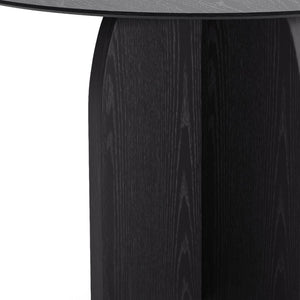 HomeRoots 45" Beige Solid Wood Round Dining Table with Pedestal Base - Stylish Centerpiece for Any Home 712168