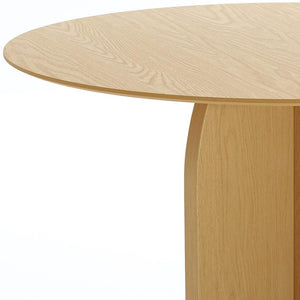 HomeRoots 52" Black Solid Wood Round Dining Table with Pedestal Base – Stylish, Durable, Perfect for Gatherings 712170