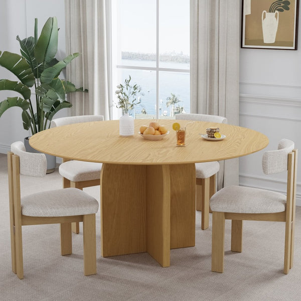 HomeRoots 78" Black Solid Wood Oval Dining Table - Elegant Design for Everyday Meals & Gatherings, Seats More! 712173