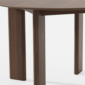 HomeRoots 45" Black Solid Wood Round Dining Table - Elegant Design for Modern & Traditional Spaces, Durable! 712178
