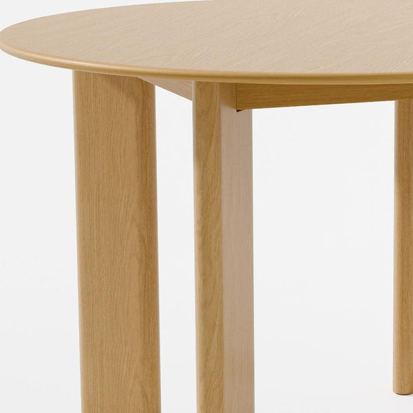 HomeRoots 51" Brown Solid Wood Round Dining Table - Timeless Design for Family Meals, Entertaining & Versatility 712180