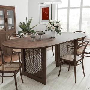 HomeRoots 33" Yellow Solid Wood Oval Bar Table - Vibrant, Durable Design Perfect for Social Gatherings & Dining 712185