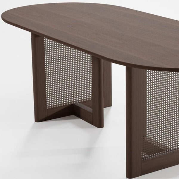 HomeRoots 33" Yellow Solid Wood Oval Bar Table - Vibrant, Durable Design Perfect for Social Gatherings & Dining 712185