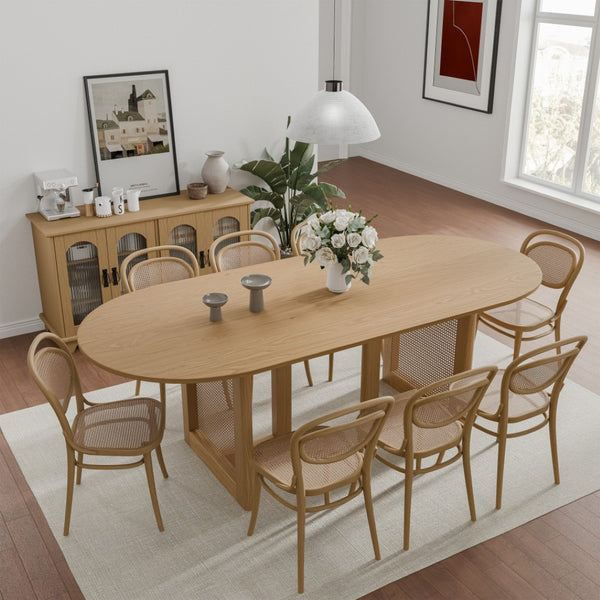 HomeRoots 33" Black Solid Wood Oval Bar Table - Stylish High-Top Seating for 6, Perfect for Modern Dining Spaces! 712186