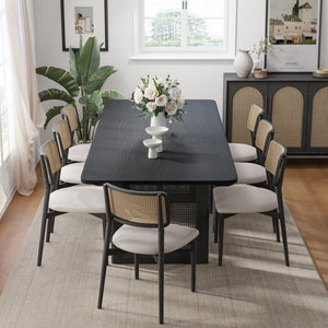 HomeRoots 33" Brown Solid Wood Oval Bar Table - Stylish High-Top Design for Dining & Social Gatherings, Seats 6 712190