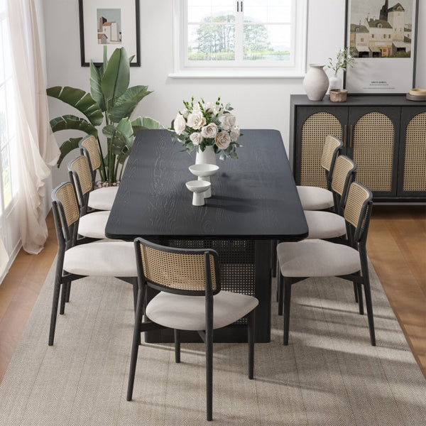 HomeRoots 33" Brown Solid Wood Oval Bar Table - Stylish High-Top Design for Dining & Social Gatherings, Seats 6 712190