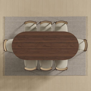 HomeRoots 33" Yellow Solid Wood Oval Bar Table - Stylish Seating for 6, Perfect for Gatherings & Entertaining! 712191