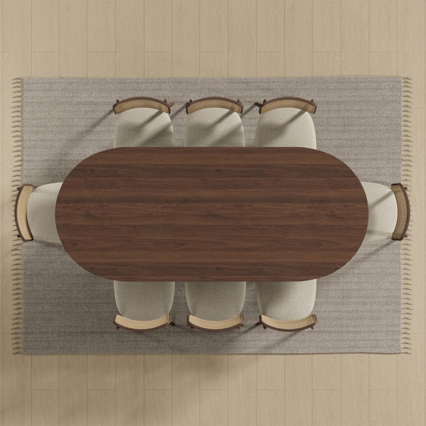 HomeRoots 33" Yellow Solid Wood Oval Bar Table - Stylish Seating for 6, Perfect for Gatherings & Entertaining! 712191