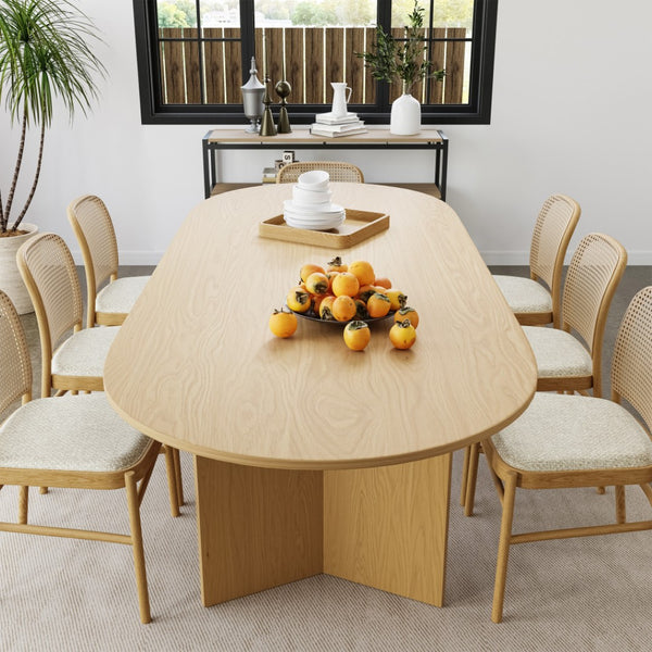 HomeRoots 33" Black Solid Wood Oval Bar Table - Stylish, Durable Centerpiece for Home or Commercial Spaces 712192