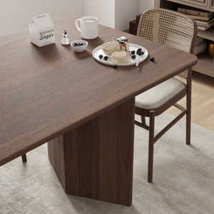 HomeRoots 33" Yellow Solid Wood Rectangular Bar Table - Modern Design for Home, Restaurants & Cafes, Seats 6 712194