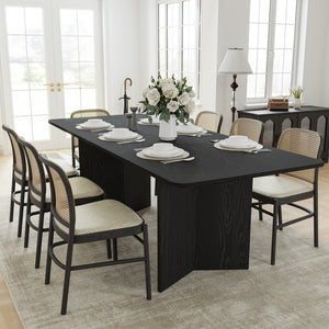 HomeRoots 52" Yellow Solid Wood Bar Table - Modern Rounded Design, Sturdy Craftsmanship for Stylish Gatherings 712196