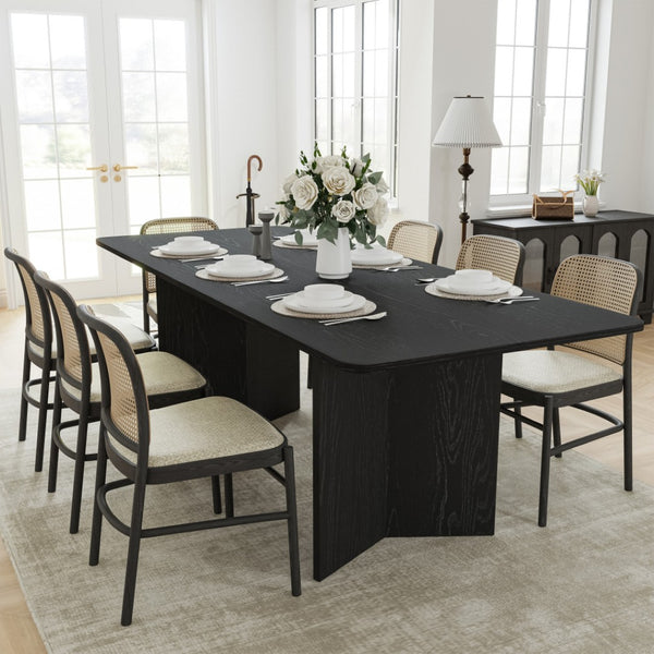 HomeRoots 52" Yellow Solid Wood Bar Table - Modern Rounded Design, Sturdy Craftsmanship for Stylish Gatherings 712196