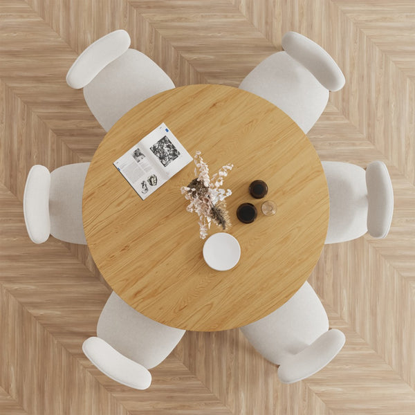 HomeRoots 52" Black Solid Wood Round Bar Table – Stylish Bistro Design for Home & Restaurant Dining Spaces 712197