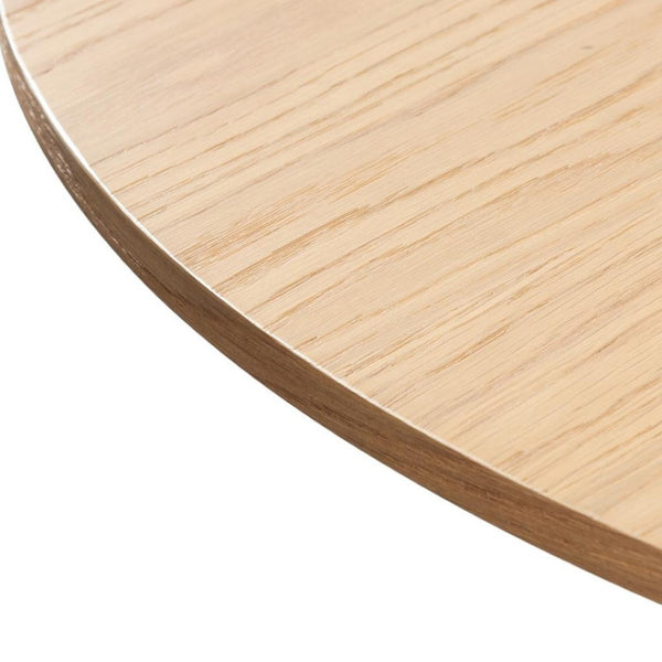 HomeRoots 52" Black Solid Wood Round Bar Table – Stylish Bistro Design for Home & Restaurant Dining Spaces 712197