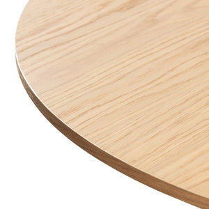 HomeRoots 52" Black Solid Wood Round Bar Table – Stylish Bistro Design for Home & Restaurant Dining Spaces 712197