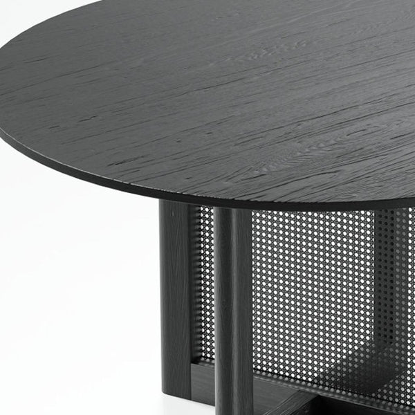 HomeRoots 52" Solid Wood Round Bar Table – Durable, Sleek Design for Casual Dining or Entertaining Up to 6 712198