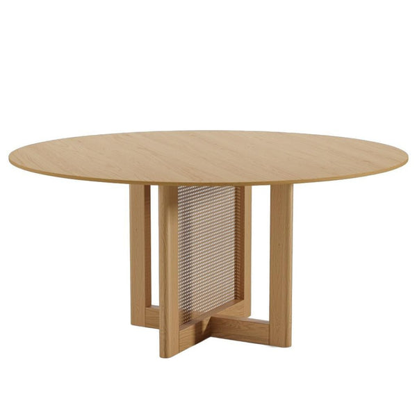 HomeRoots 59" Black Solid Wood Round Bar Table - Stylish Bistro Centerpiece for Restaurants & Cafes, Seats 6 712200