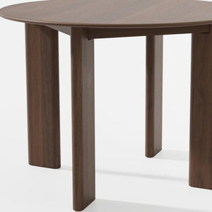 HomeRoots 42" Black Solid Wood Rounded Bar Table - Modern Design for Inviting Gatherings & Conversations 712203